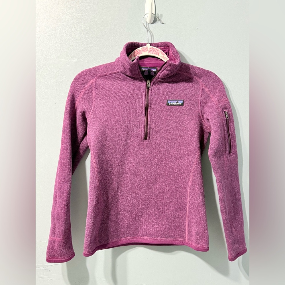 Patagonia W's Better Sweater® 1/4-Zip in Mock Purple Women’s‎ Size XXS
